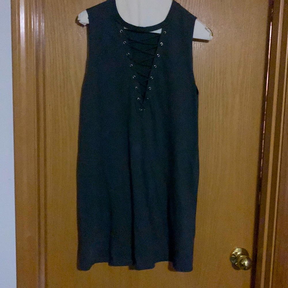 Navy Blue Tank Top Dress